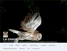Tablet Screenshot of lachoue.fr